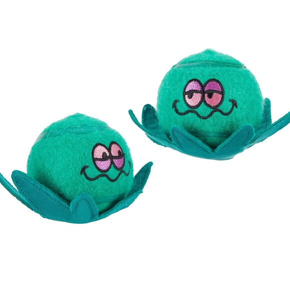 NWT Bark Box DOPE TENNIS BALLS Dog Toy 4/20 Bark Box Theme, Size L, Green - Picture 1 of 5